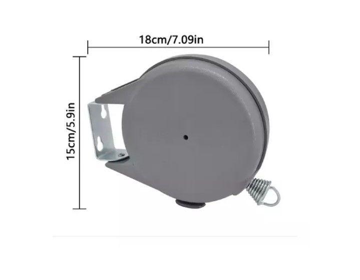 Tendedero Retractil Colgador Acero Inoxidable Ropa-2