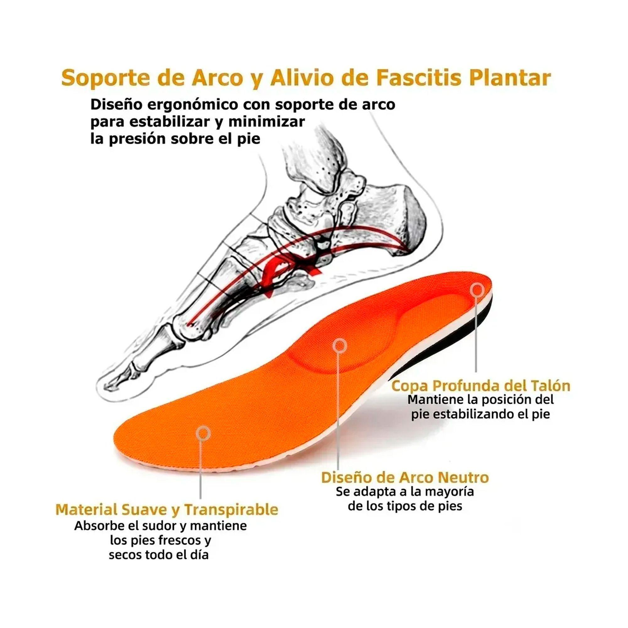 Plantillas Deportivas Ortopedicas Con Absorci n De Impacto-2