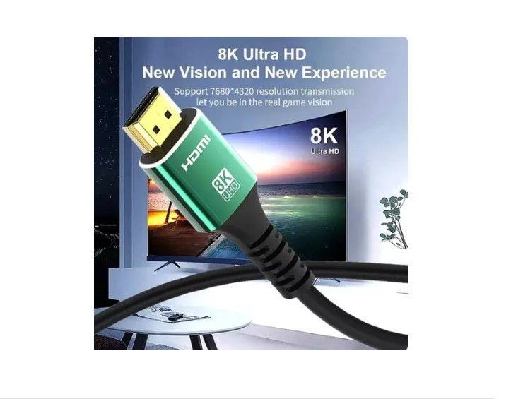 Cable Hdtv 8k 60hz/48gbps Hd2.1v De 5mts. 7680x4320p-4