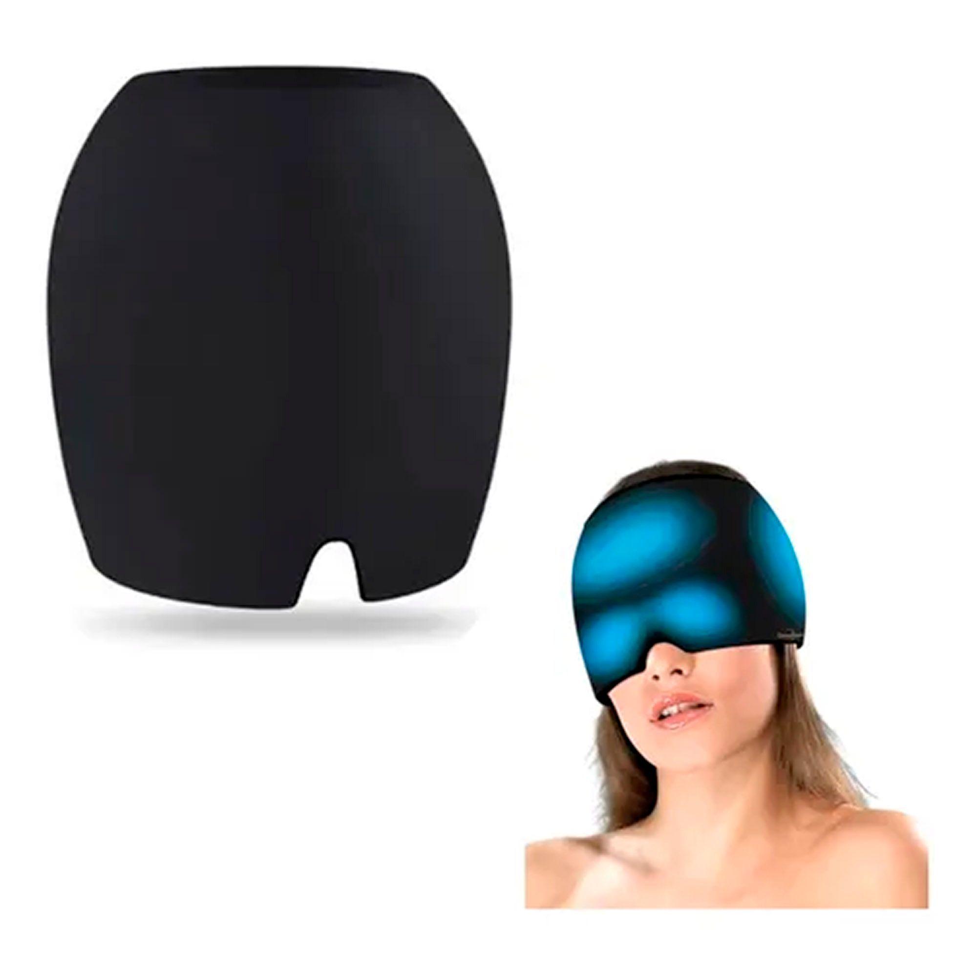 Antifaz Para Dormir Máscara Cubre Ojos Gel Frío Calor Gorro-0