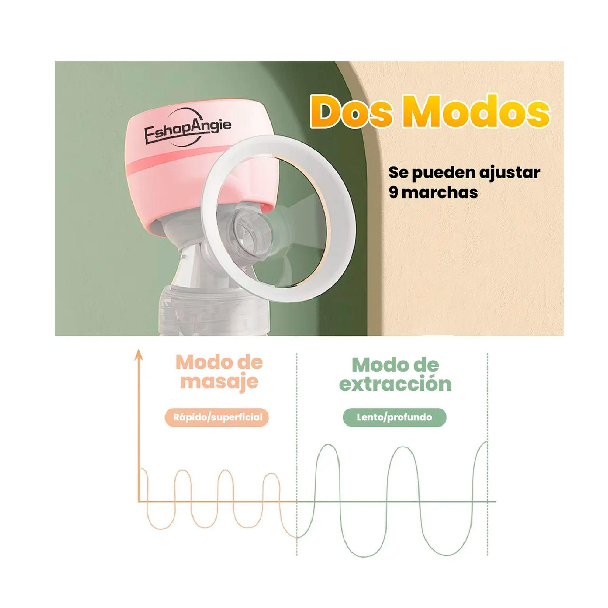 Saca Leche Extractor Materno Inalambrico 180ml Recargable-4
