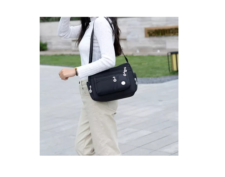 Bolsa Para Mujer Crossbody De Hombro Impermeable Antirrobo-5
