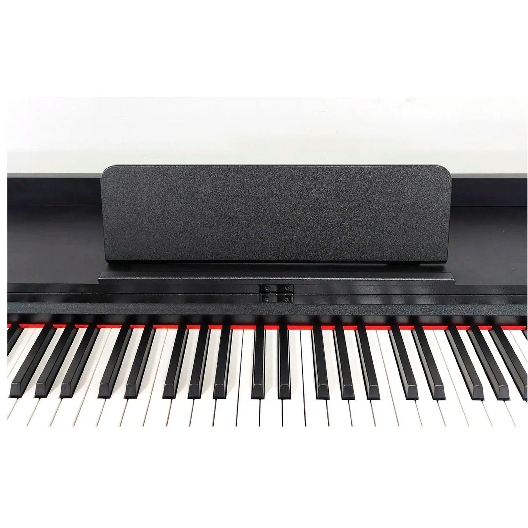 Piano Digital Y13 Con Terminación Negro 88 Teclas-4