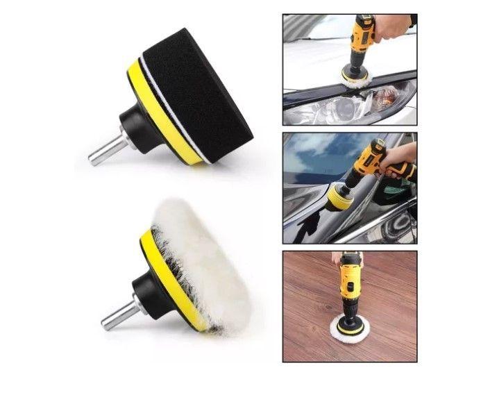 Kit De 11 Piezas Esponjas Pulir Almohadillas Para Auto-3