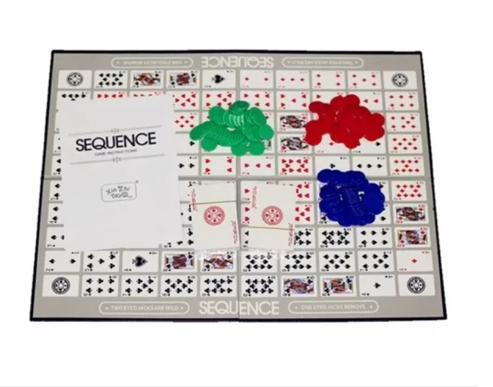 Juego De Cartas De Juego De La Secuencia De Juegos De La Fie-5