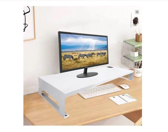 Base Soporte De Monitor Pc Notebook Organizador Escritorio-2