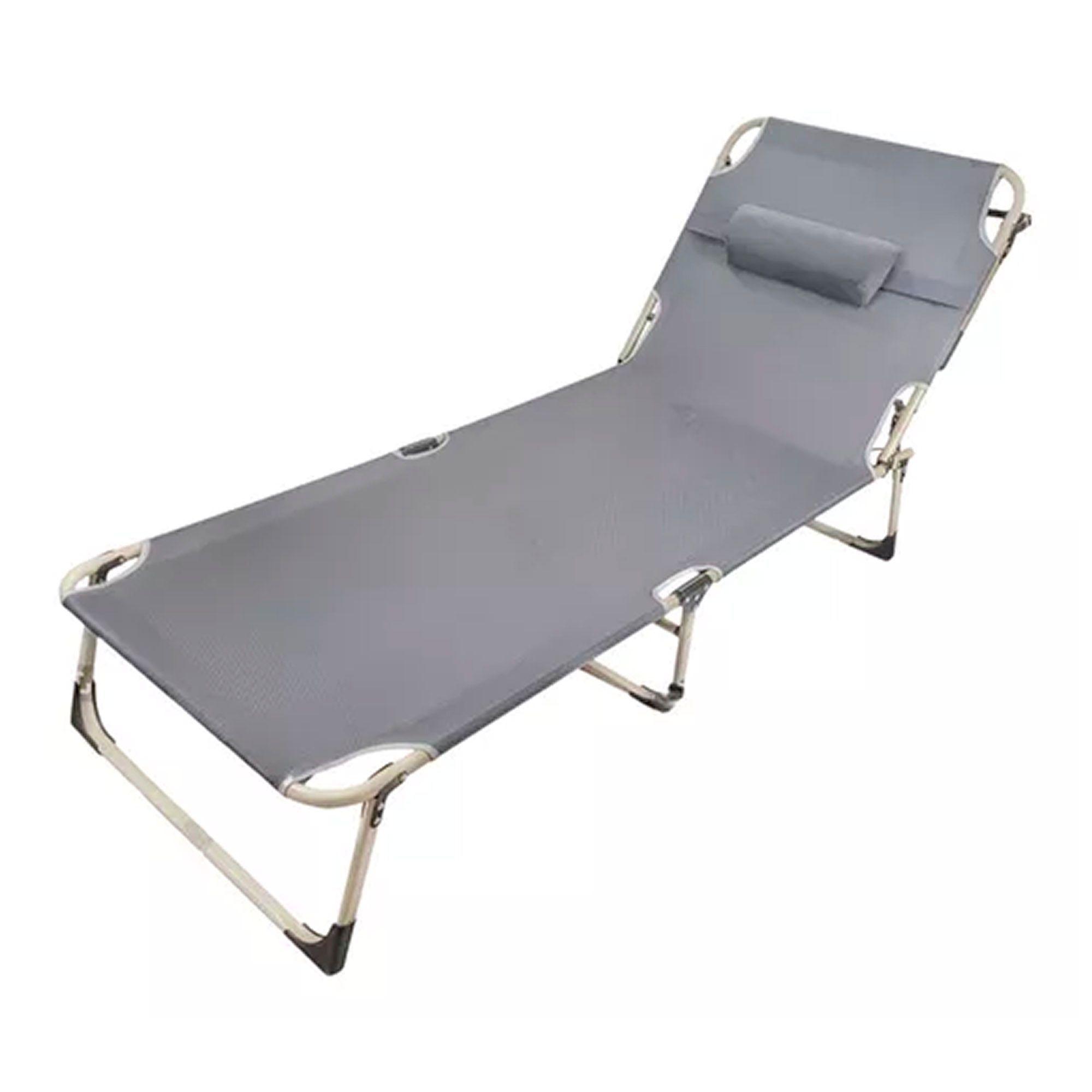 Silla Cama Plegable Portable Para Playa Camping Y Piscina-0