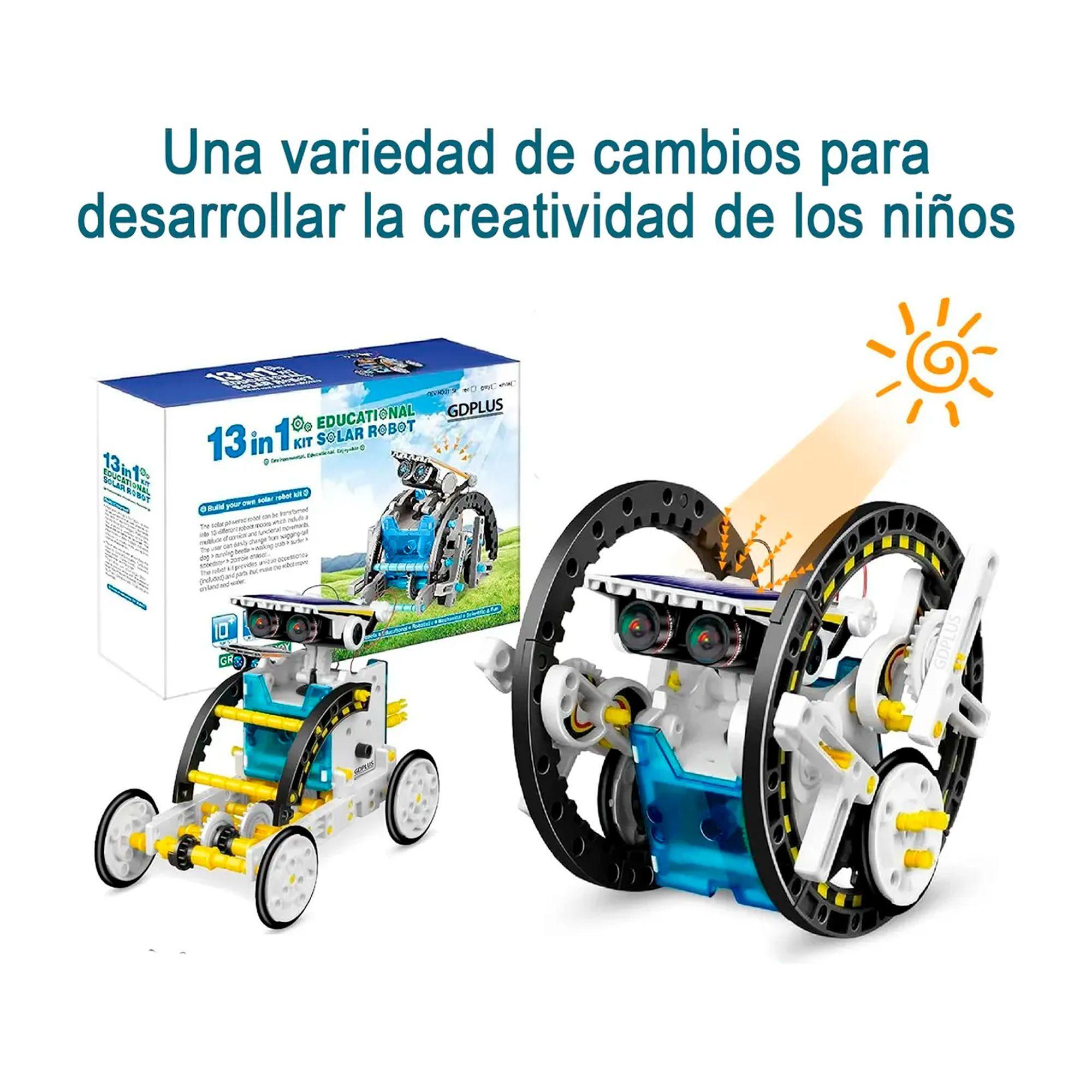 Robot Solar 13 En 1 Educativo Stem Robotica Didactico Niños-2