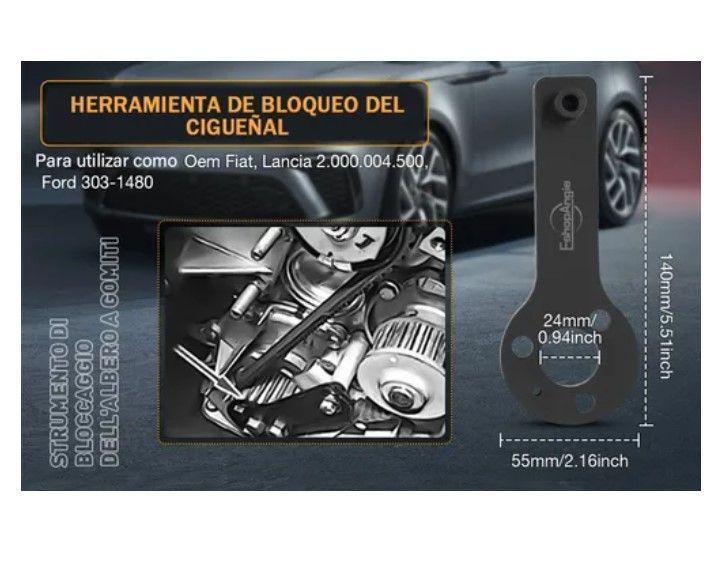 Trabador Puesta Punto Fiat 500 Punto Panda Motor 1.1 1.2 1.4-6