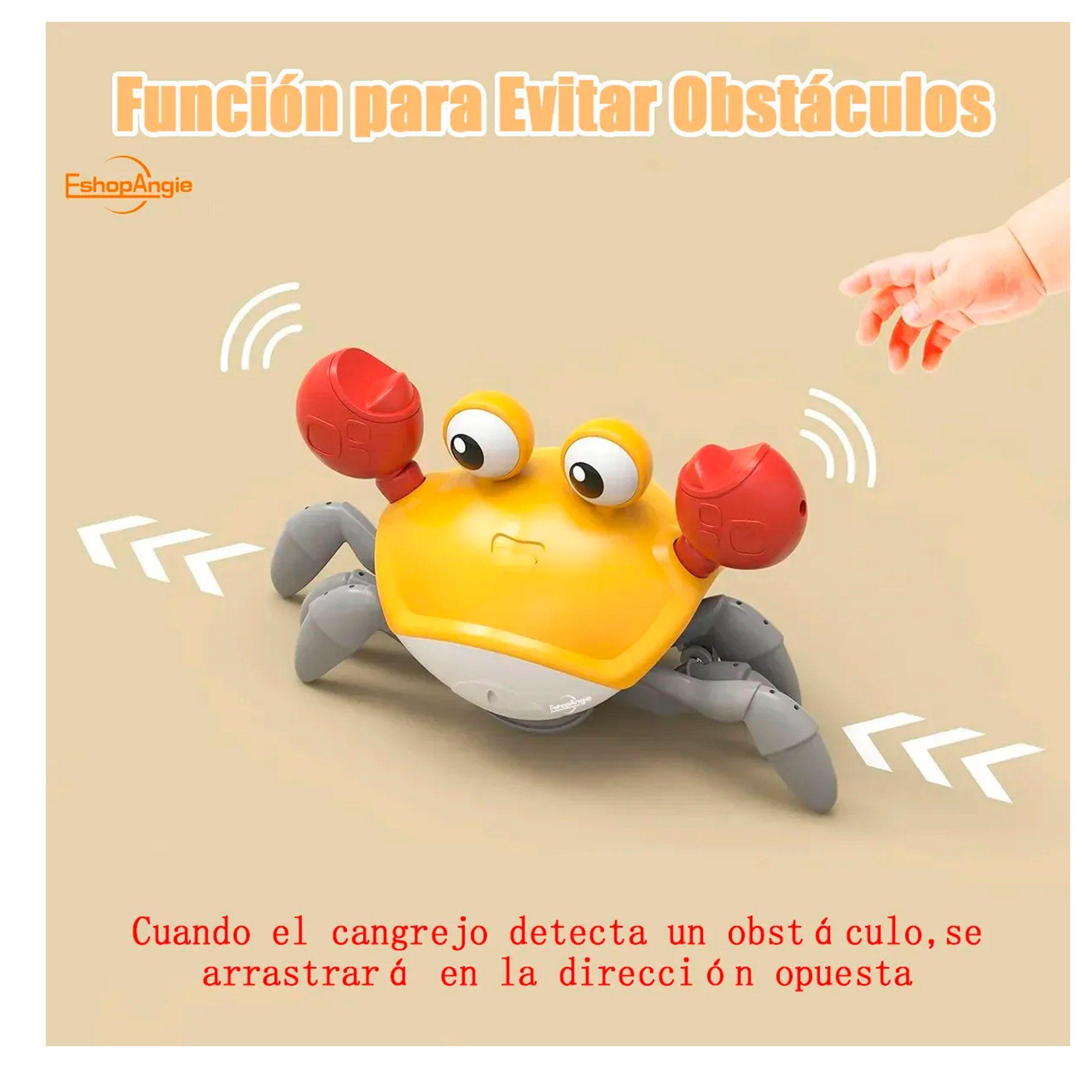 Juguete De Cangrejo Bebé Con Música Juguete A Pilas-2