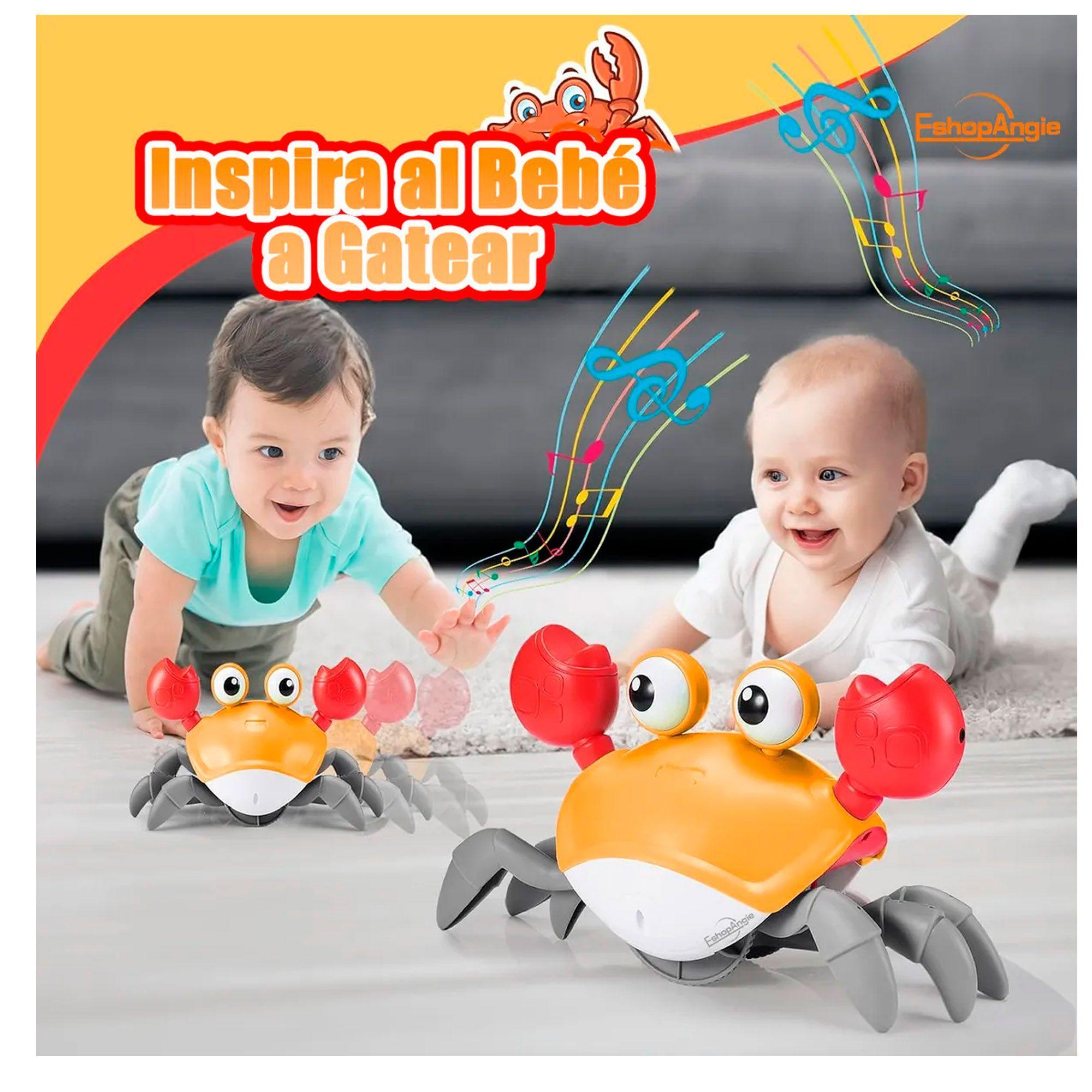 Juguete De Cangrejo Bebé Con Música Juguete A Pilas-5