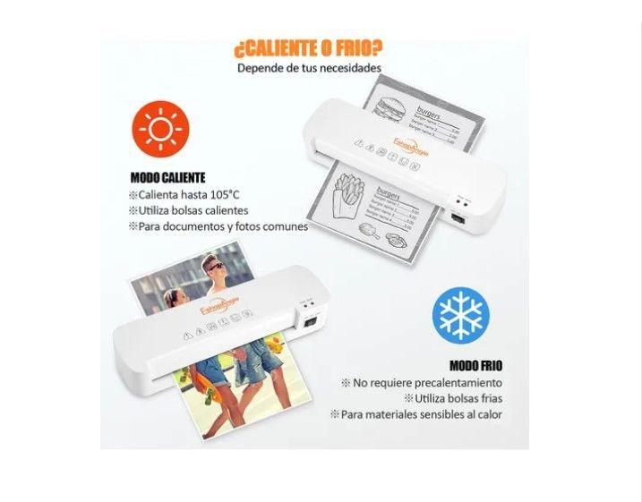 Termolaminadora Plastificadora A4 +cortador De Papel + Micas-2