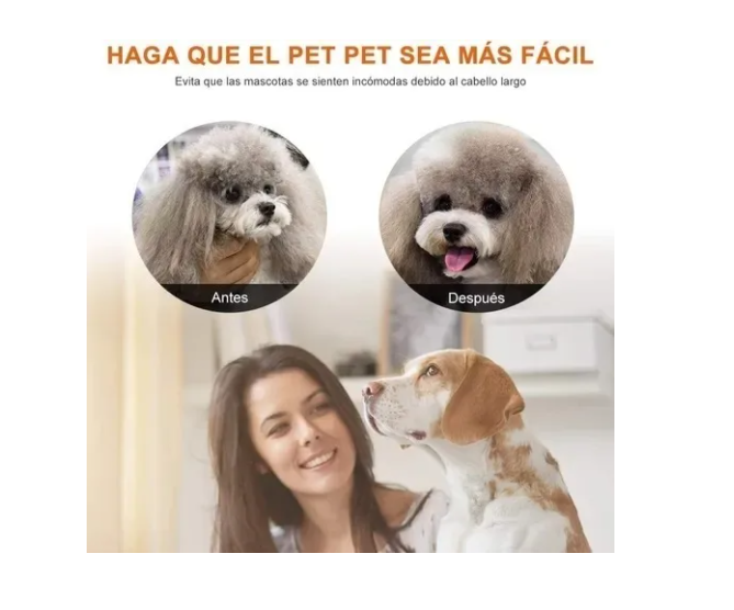 Maquina Corta Pelo Perros Cortadora Usb Accesorios Gatos-4