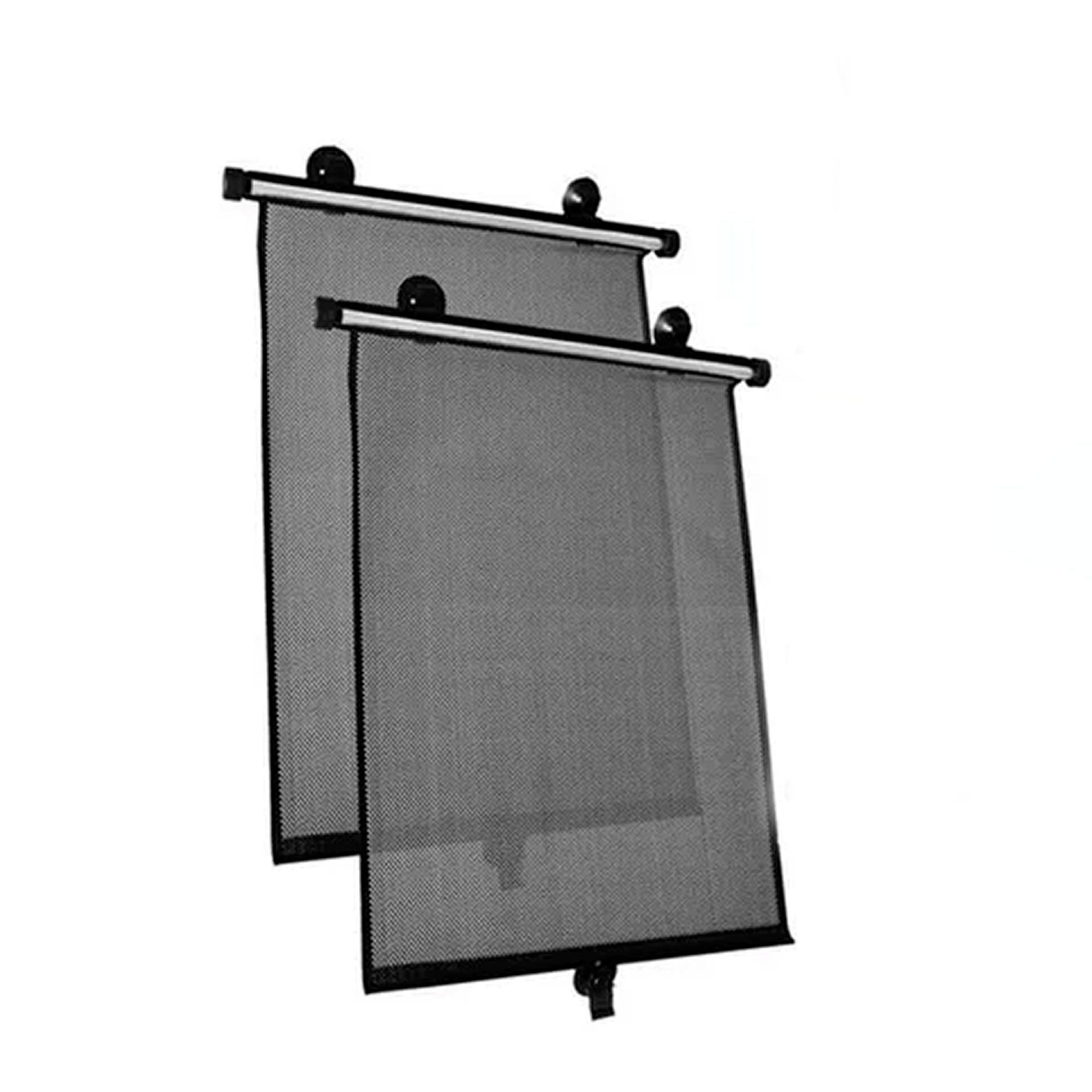 Parasol Protector Cortina Enrollable De Ventana Para Auto-0