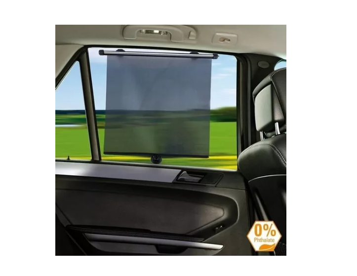 Parasol Protector Cortina Enrollable De Ventana Para Auto-4
