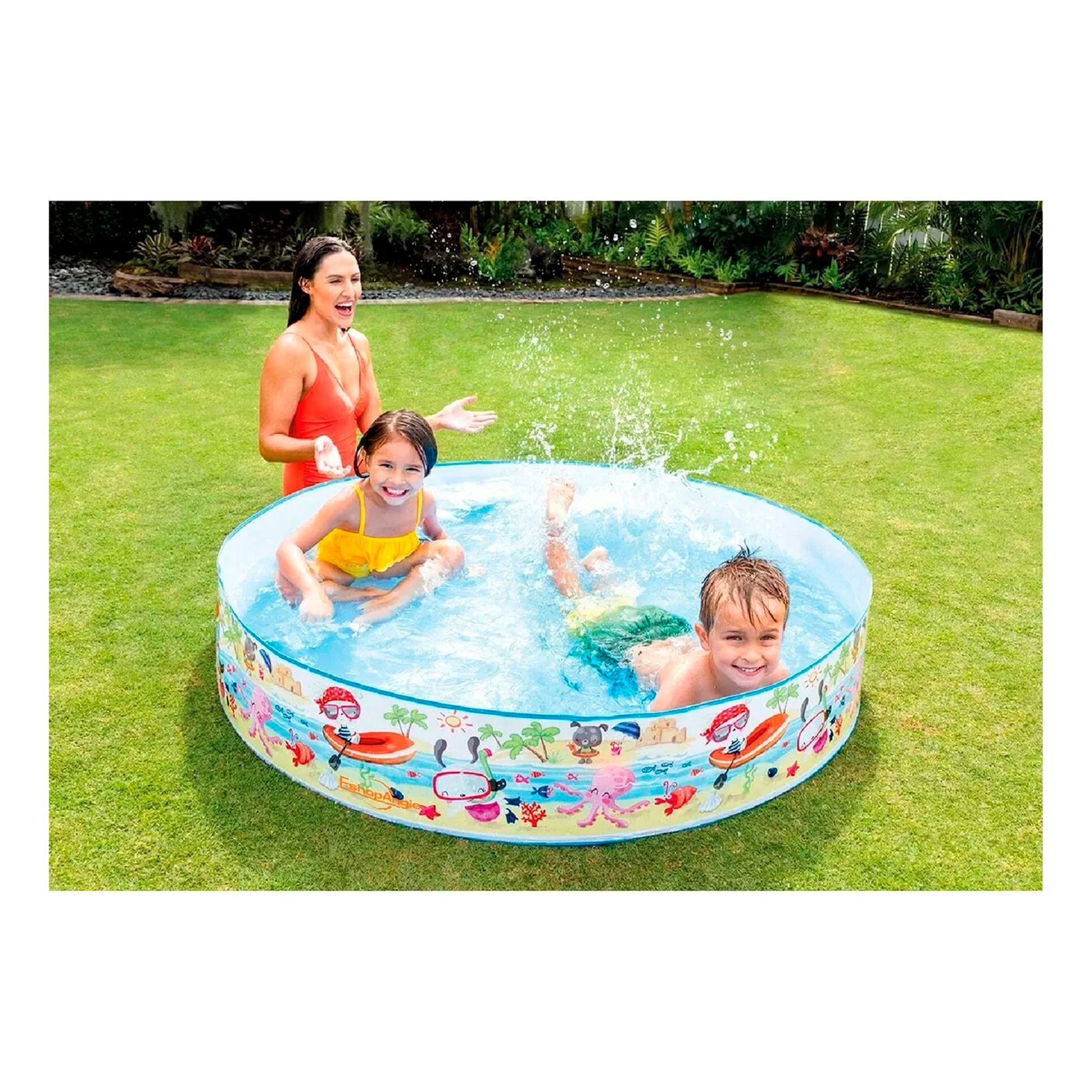 Piscina Rigida Redonda Para Niños 152x25cm -3