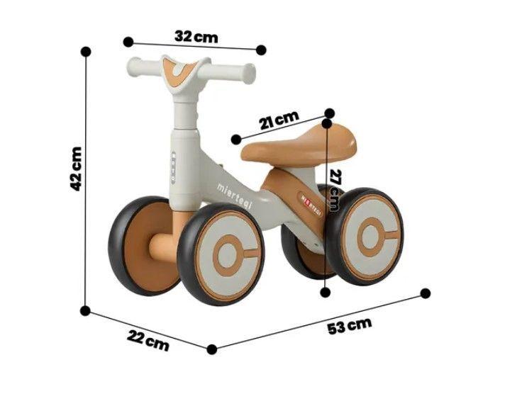 Bicicleta De Equilibrio Aprendizaje Niño Bebé Estable Seguro-4