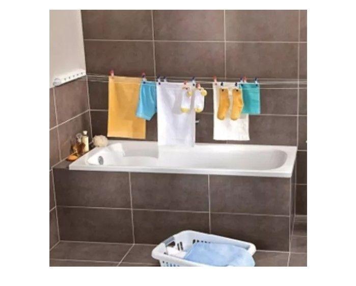 Tendedero Secador Ropa Retráctil De Pared Interior Exterior-1