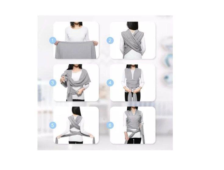 Fulares Portabebés Ergonómicos Desde Recién Nacidos A 18 Kg-3