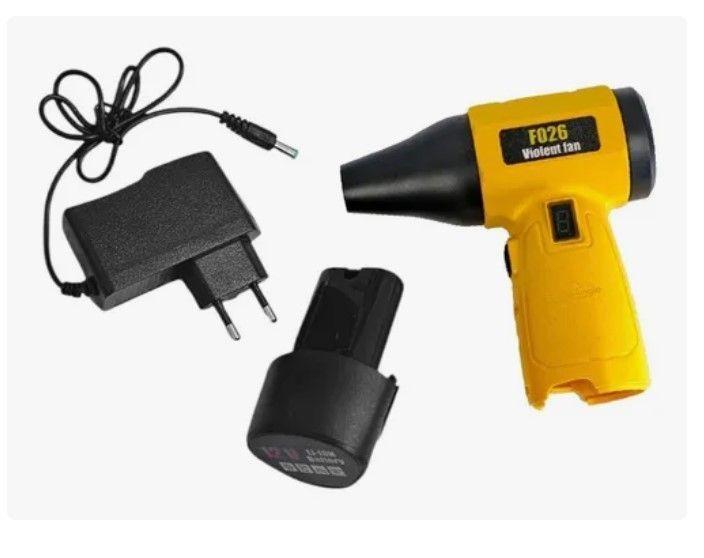 Soplador De Aire Recargable Mini Turbo Violent Fan 12v-3