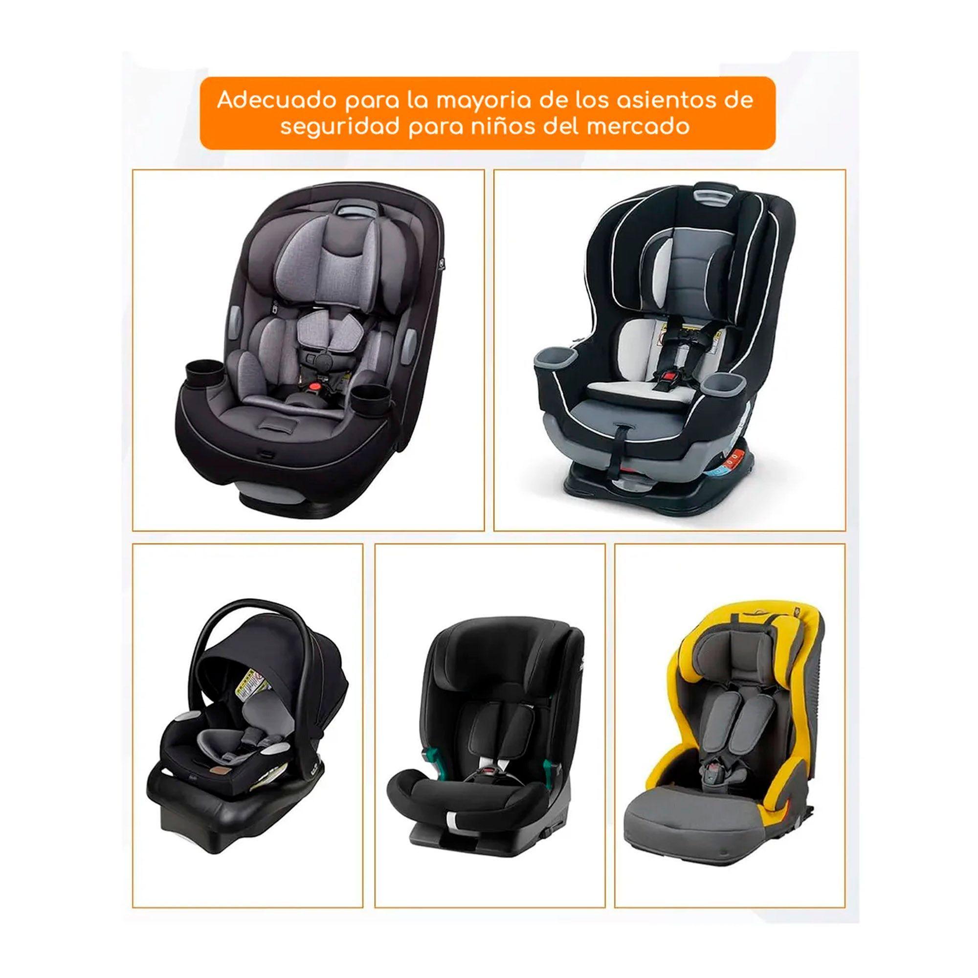 Adaptador Anclaje Sistema Isofix Silla De Auto + 2 Guías-4
