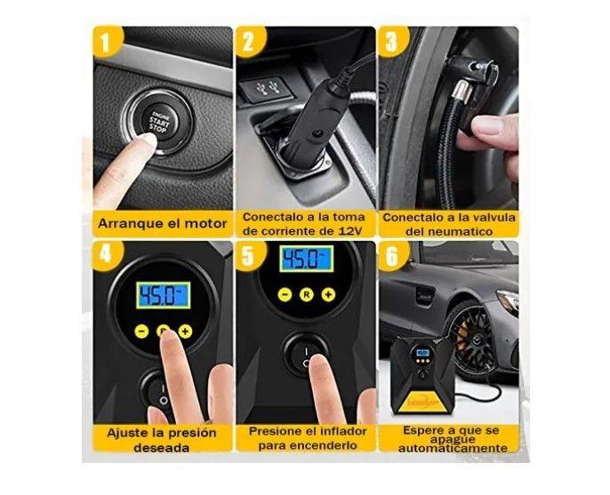 Compresor De Aire Calgary 12v Para Vehículos Neumaticos Etc-5