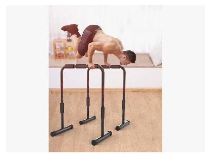Barras Paralelas Calistenia Ajustables 80-90cm-2