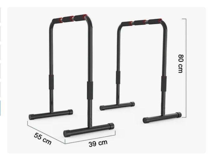 Barras Paralelas Calistenia Ajustables 80-90cm-5