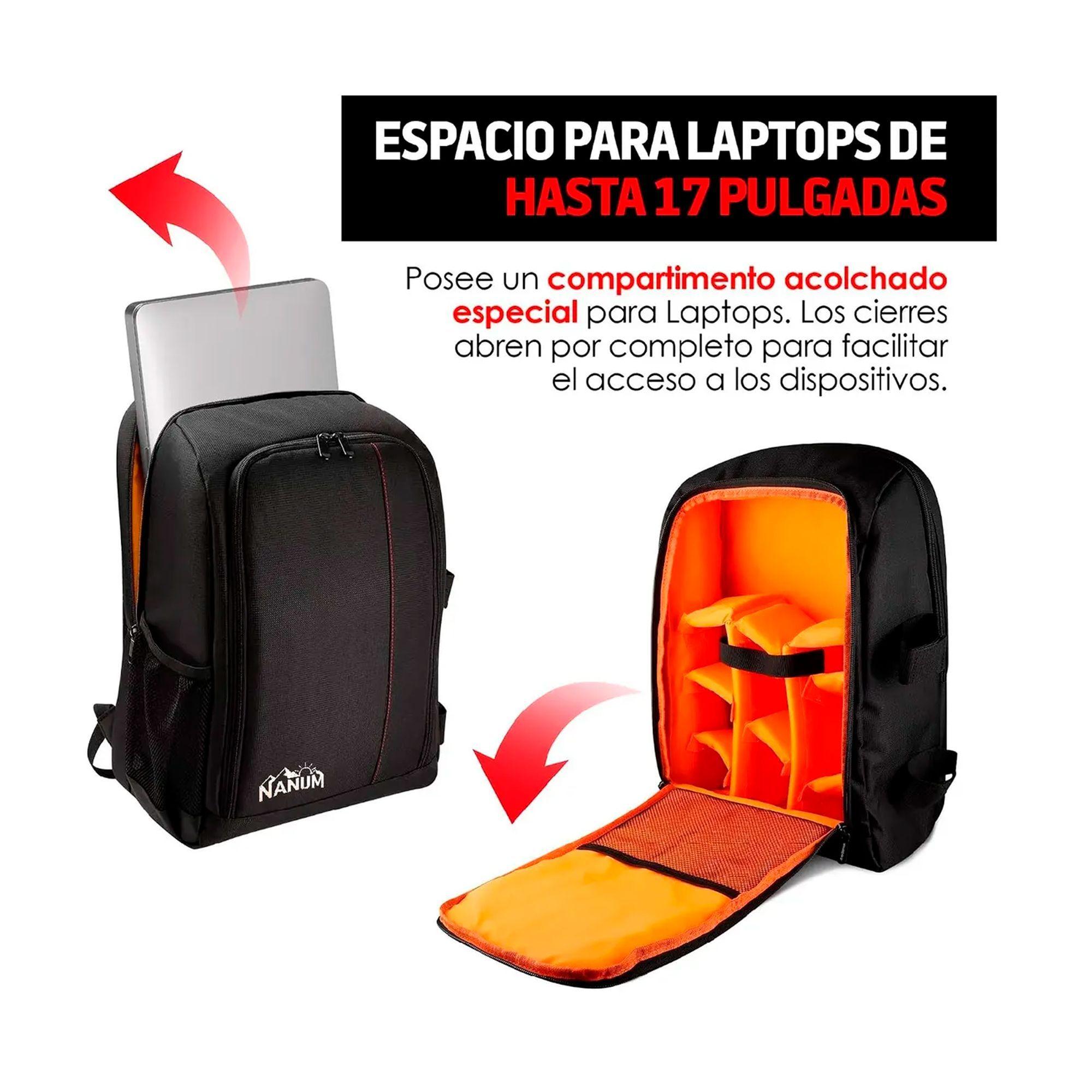 Mochila Fotografica Para C mara Fotogr fica Y Notebook-3