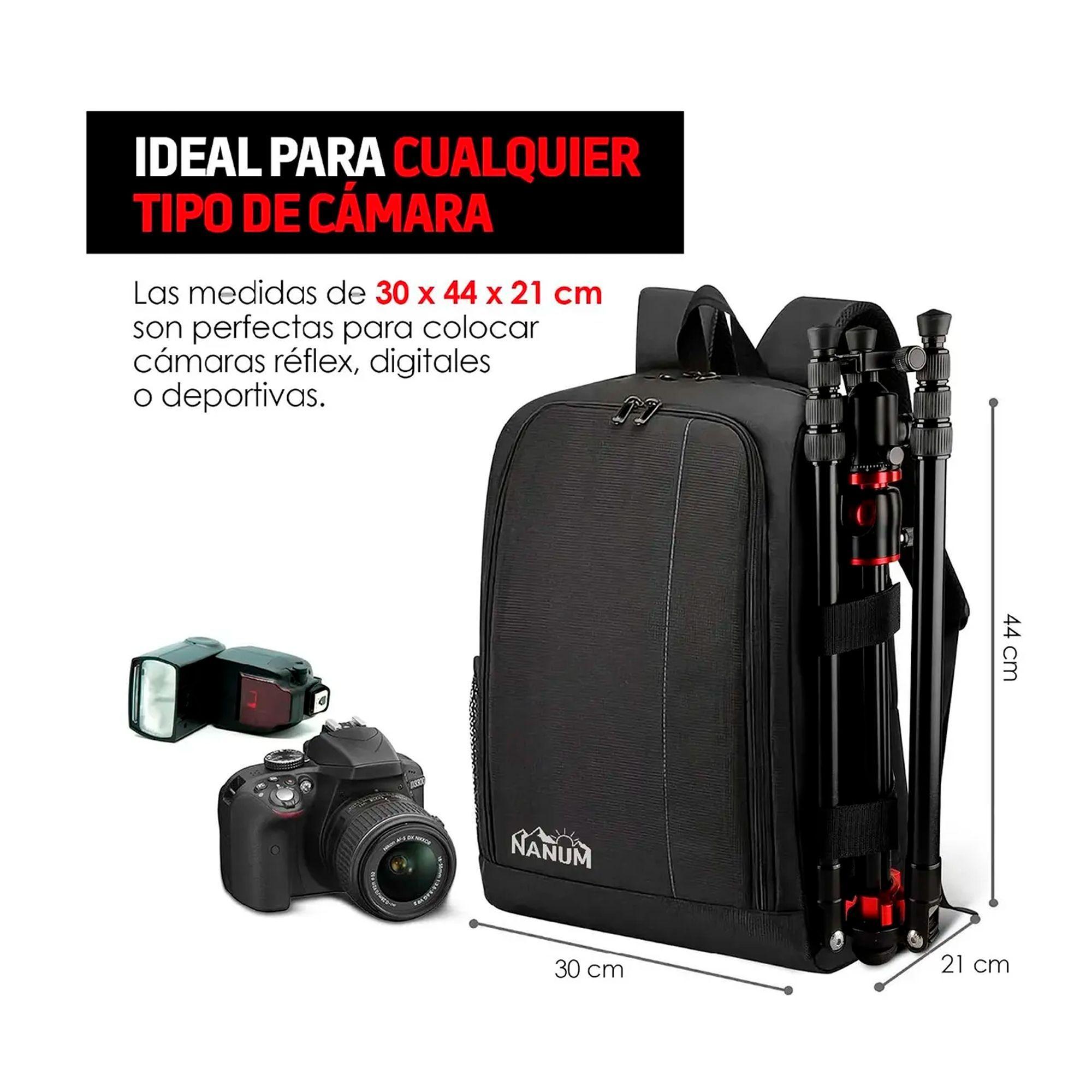 Mochila Fotografica Para C mara Fotogr fica Y Notebook-6