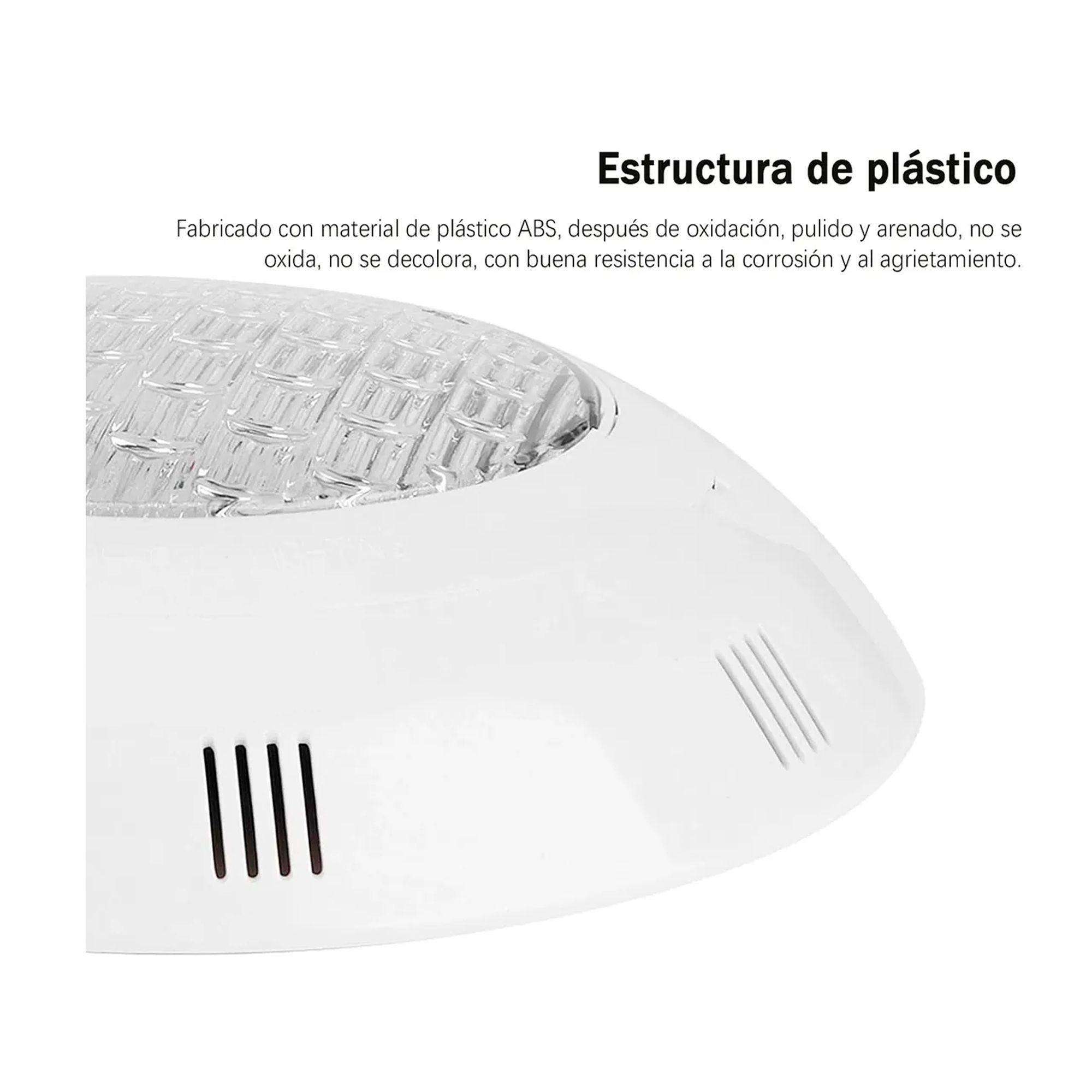 Foco Led Piscina Subacuatico 18w Luz Calida Sobreponer-2