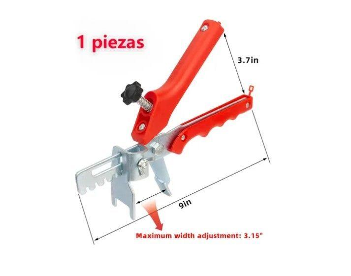 Kit Niveladores De Cerámico Piso 100 Cuñas + Clips + Alicate-2