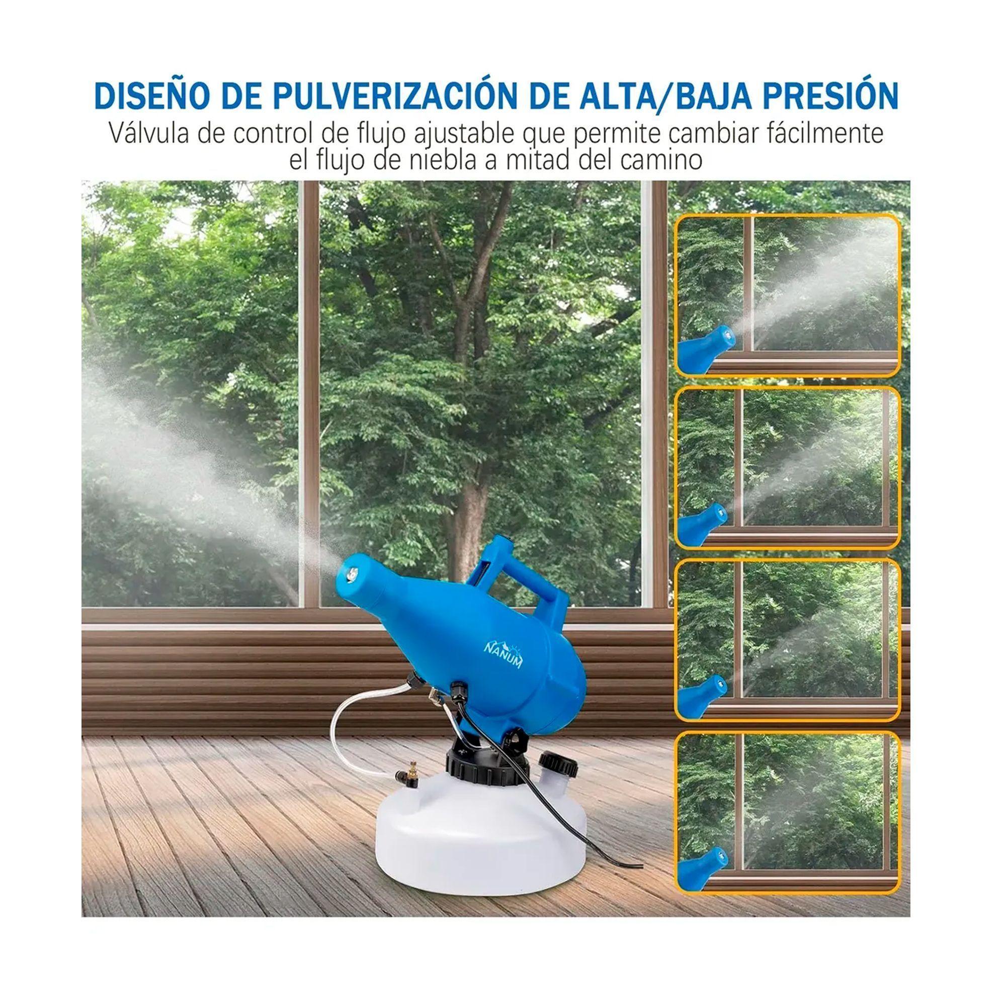 Fumigador Sanitizado Nebulizador Eléctrico 4.5l Pulverizador-7