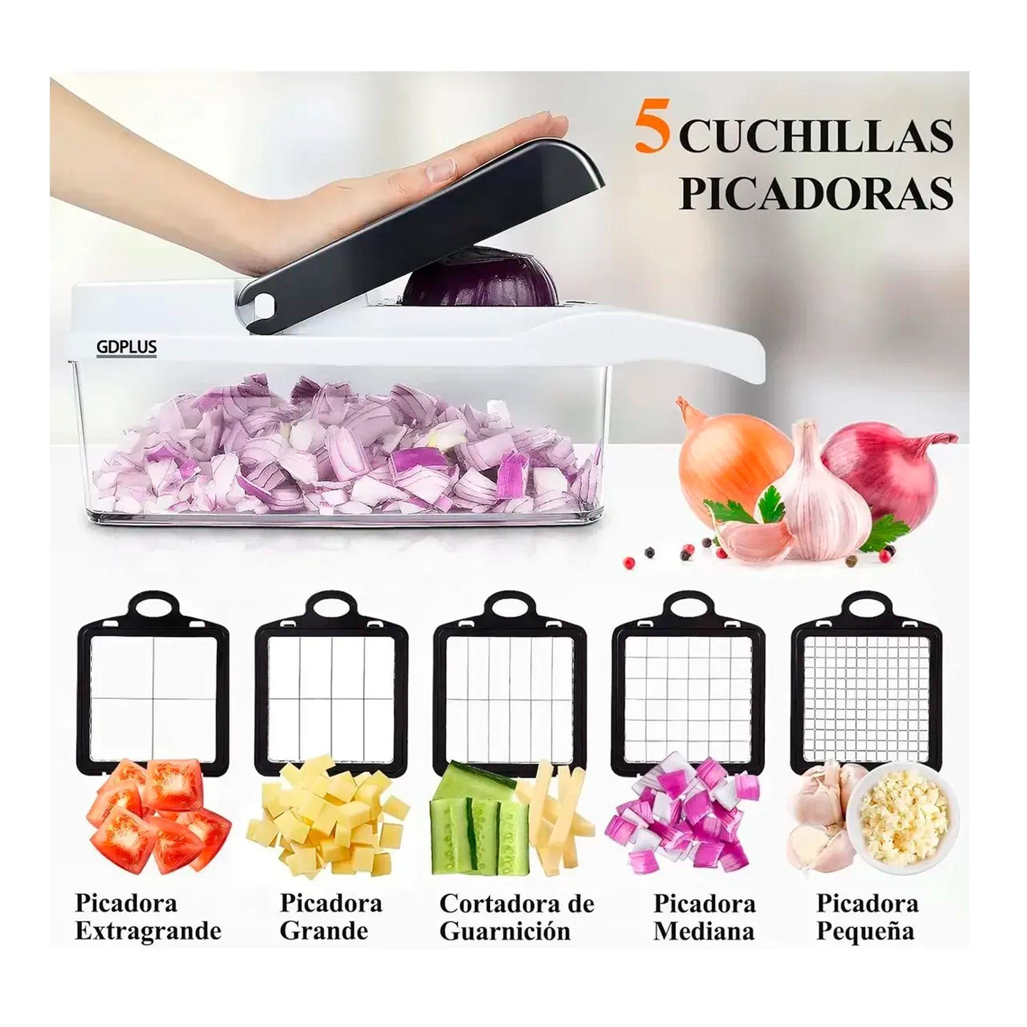 Picador De Verduras Multifuncional 26 Piezas Mandolina-6