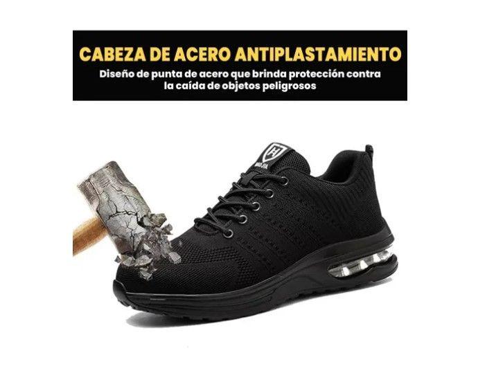 Zapatilla De Seguridad Zapato Industrial  Unisex-3