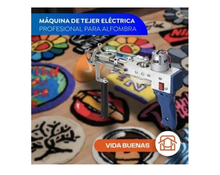 Pistola Tufting 2 En 1 Cut Y Loop Maquina De Tejer Alfombras-7