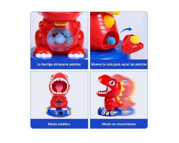Juguete De Tiro De Dinosaurio Pistolas Lanza Pelotas-2