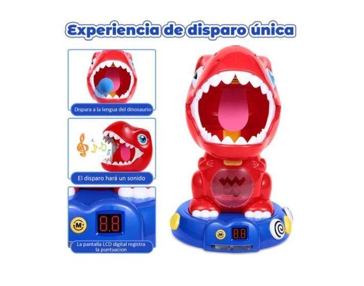 Juguete De Tiro De Dinosaurio Pistolas Lanza Pelotas-3