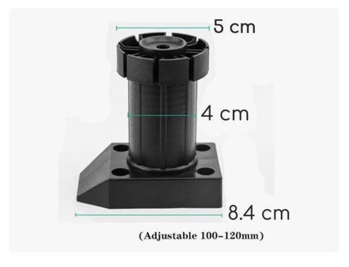 Pata Regulable Para Zócalo 100mm - 120mm Set De 4 Unidades-3