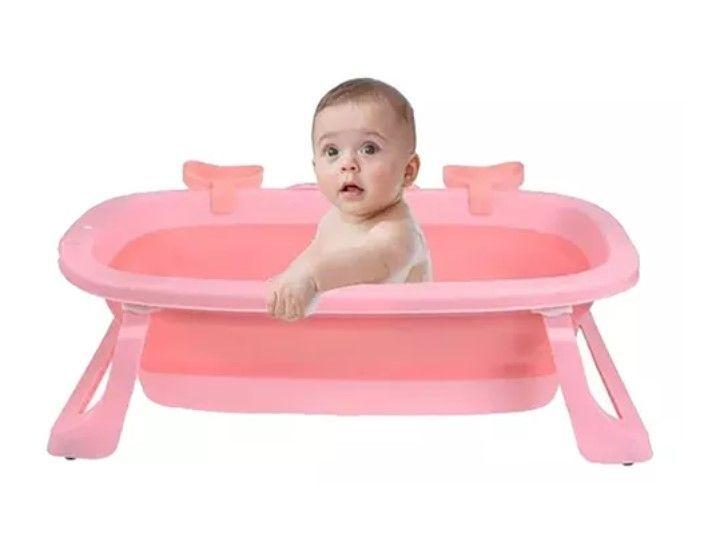 Tina Bañera Plegable Para Bebe De Cangrejo Edad 3-36 Meses-4