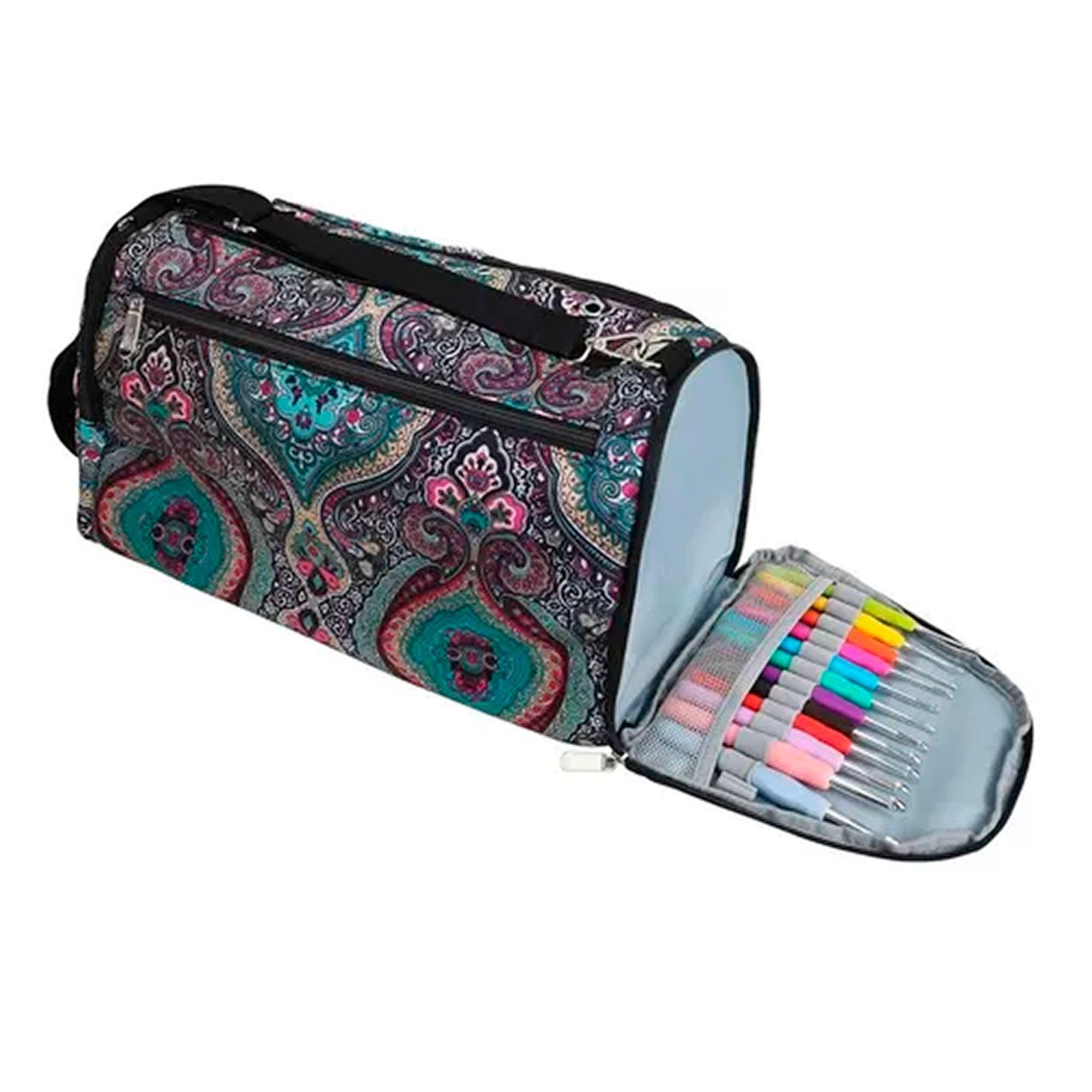 Bolso Organizado Almacenamiento Hilo/lana/crochet Para Tejer-0