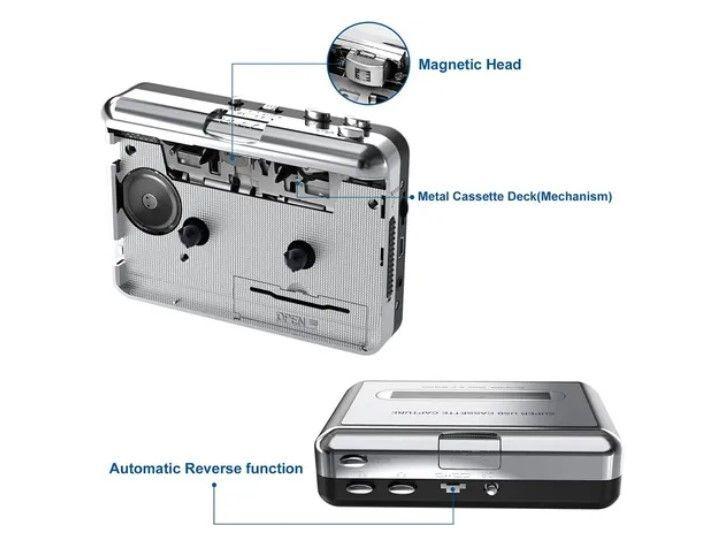 Usb Cassette Player Cinta Portátil Convertir Cinta -2