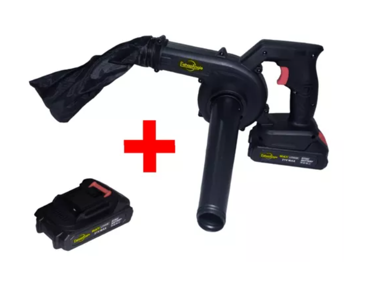 Sopladora Y Aspiradora Inalámbrica + 2 Baterías Recargable-2