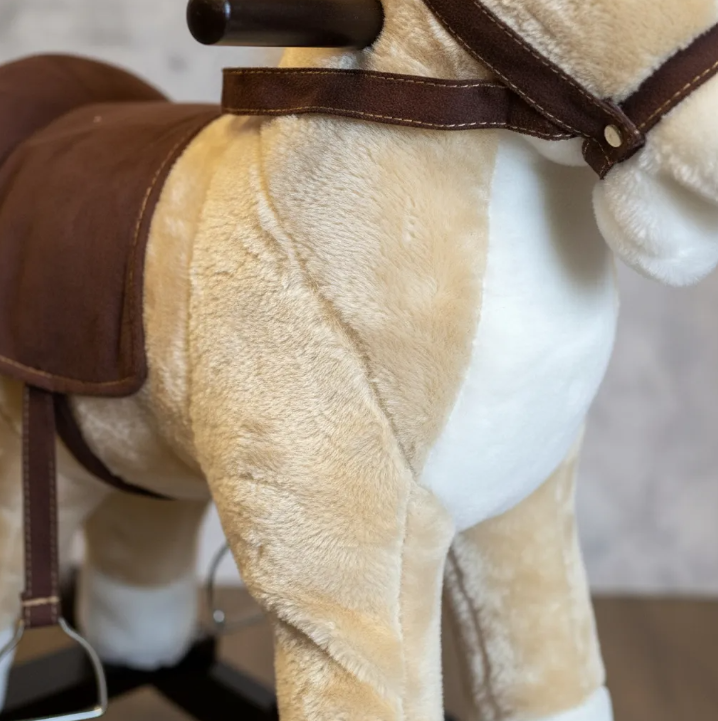 Caballo Balancin Infantil Mecedor Con Sonido-3