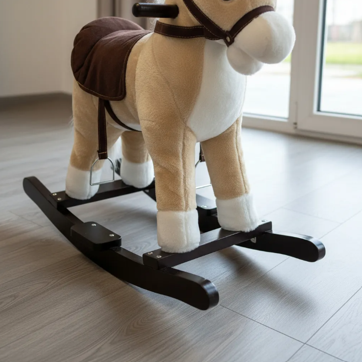 Caballo Balancin Infantil Mecedor Con Sonido-4