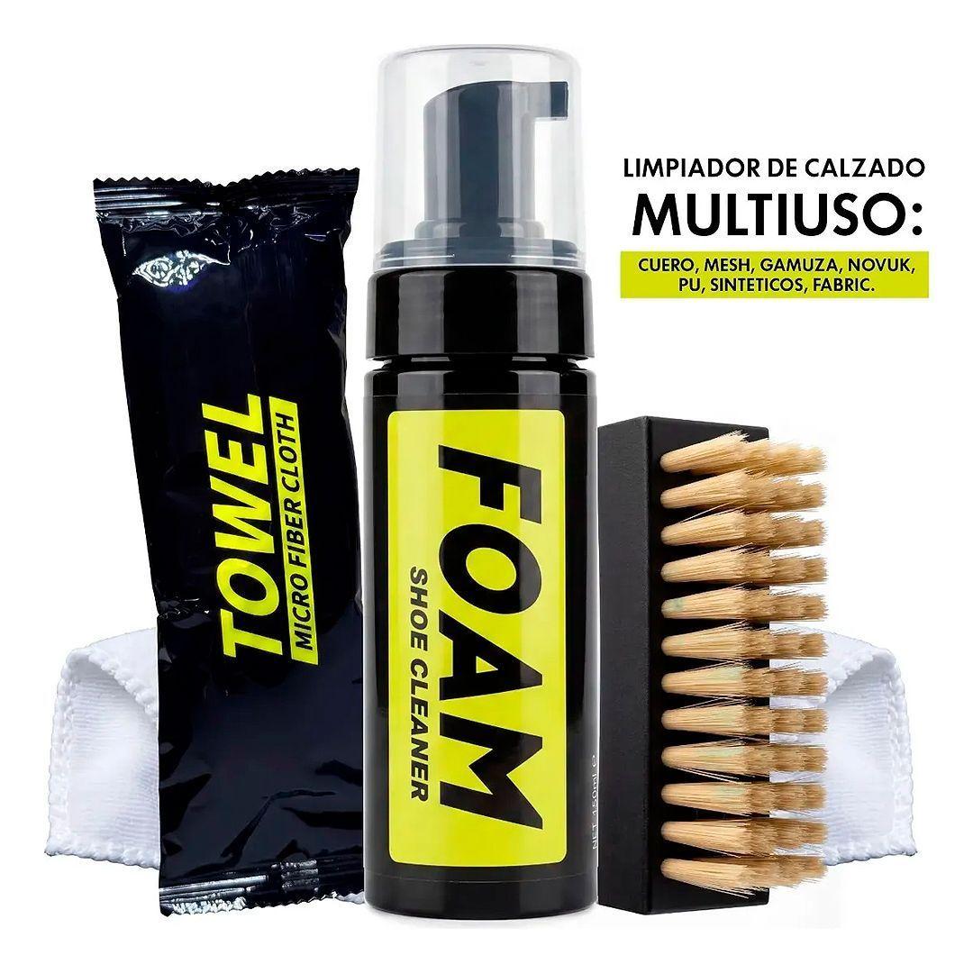 Limpiador De Zapatillas Kit Con Escobilla Y Pano Microfibra-2