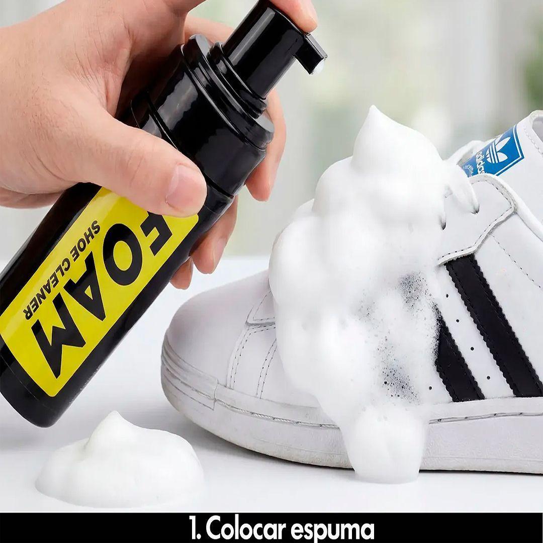 Limpiador De Zapatillas Kit Con Escobilla Y Pano Microfibra-7