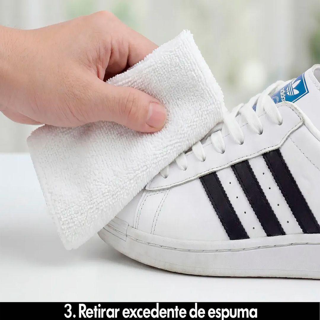 Limpiador De Zapatillas Kit Con Escobilla Y Pano Microfibra-9