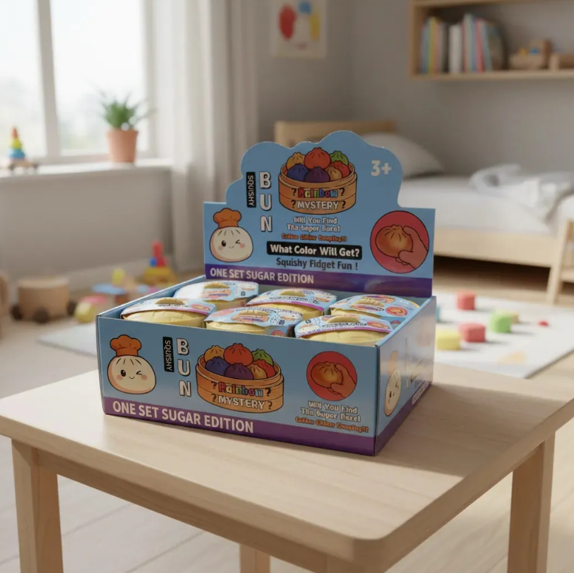 x2 Juguete Squishy Sorpresa Bao Antiestres Sensorial Relajante Al Azar-3
