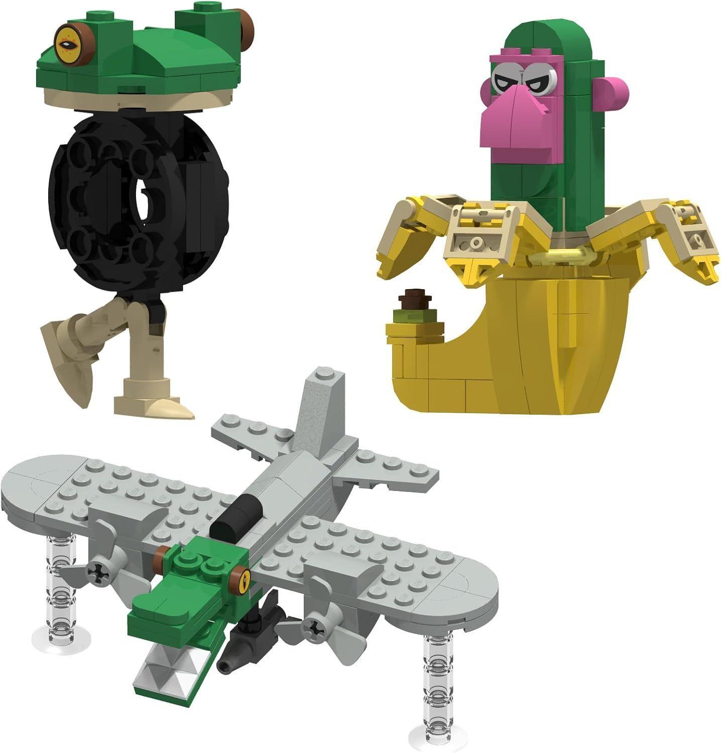 Bloques De Construccion Brainrot Tralalero 8 Figura 608pc-2